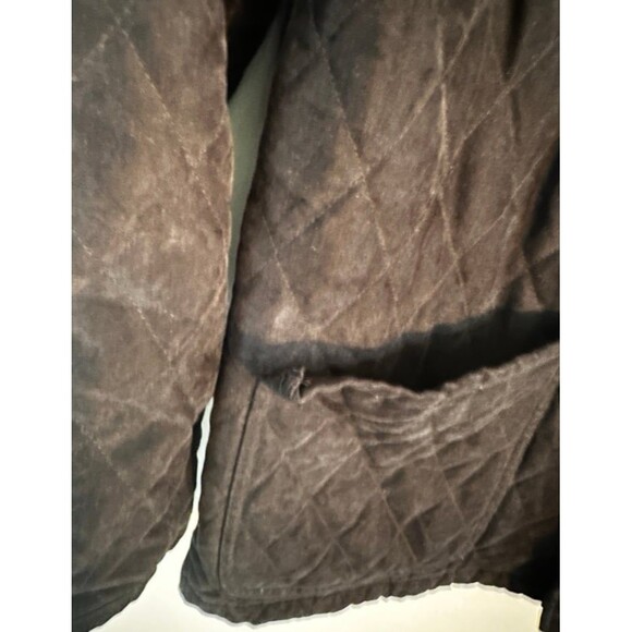 Joseph Abboud OUTERWEAR Quilted Lightweight Jacket Men's Black Coat Pockets Med - Picture 8 of 8